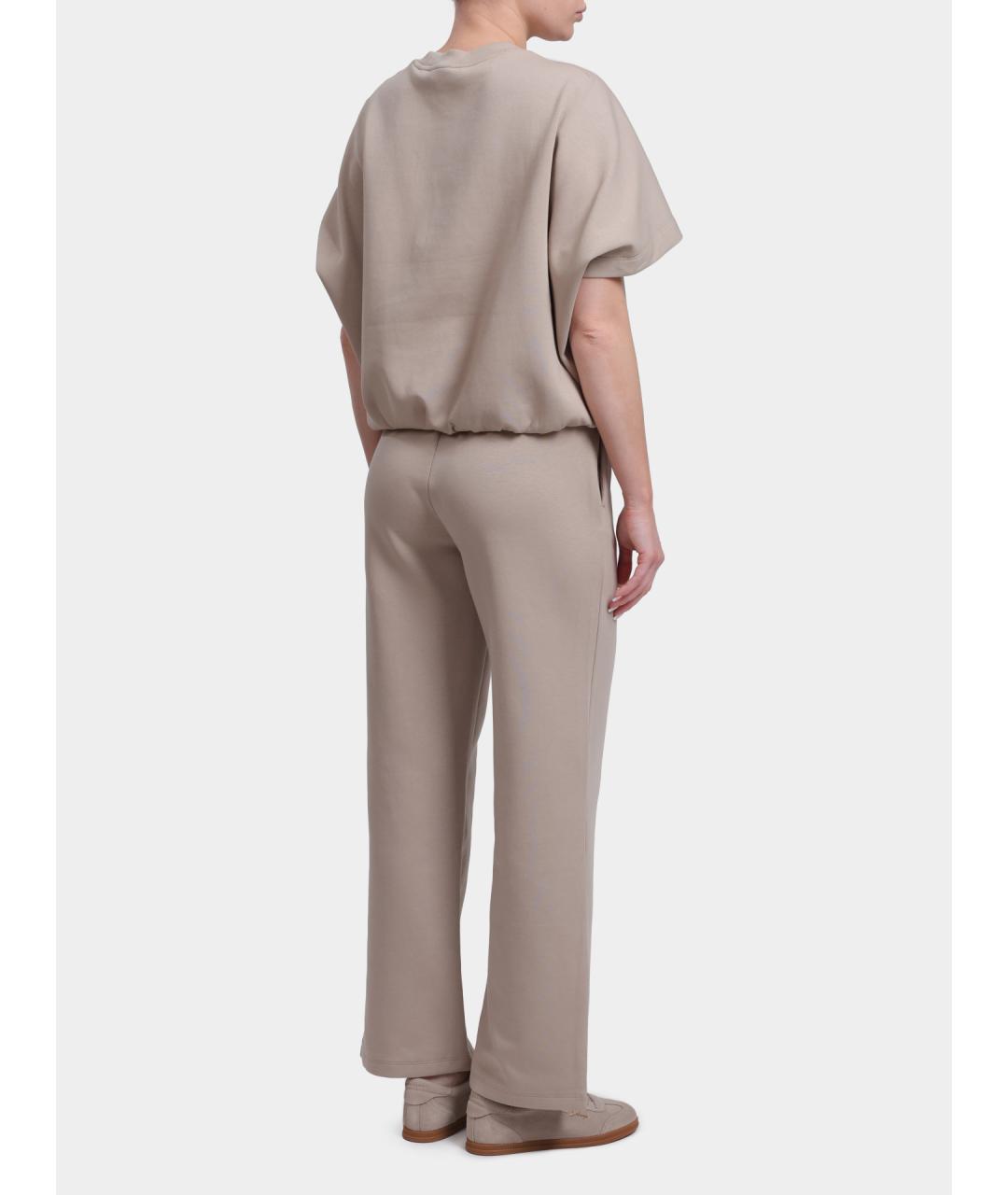 ARMANI EXCHANGE Бежевые прямые брюки, фото 5