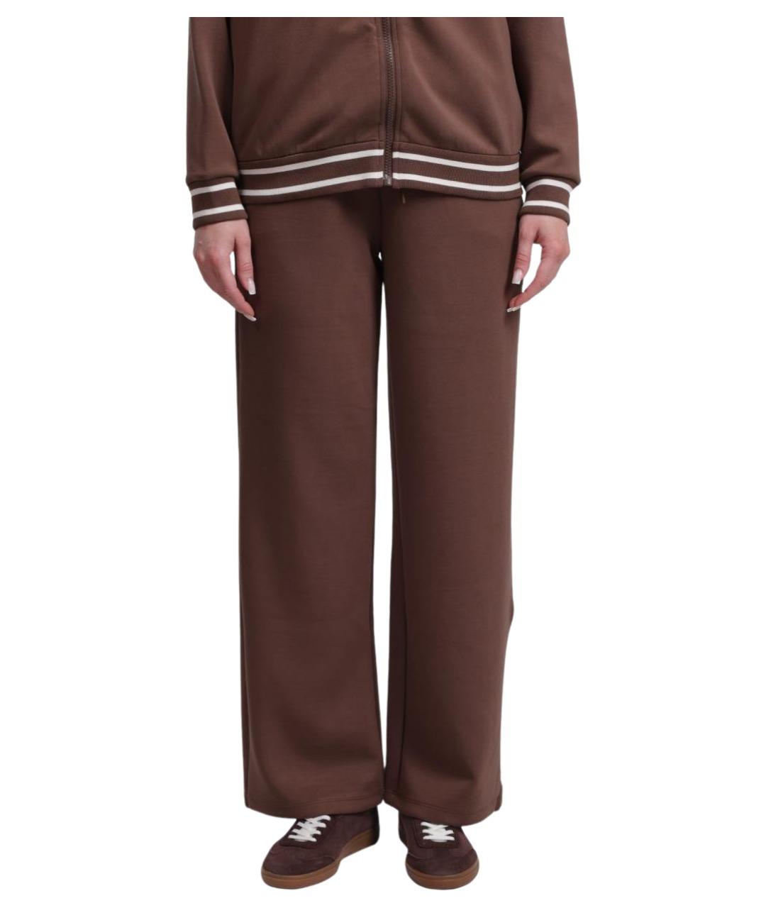 ARMANI EXCHANGE Коричневые прямые брюки, фото 1