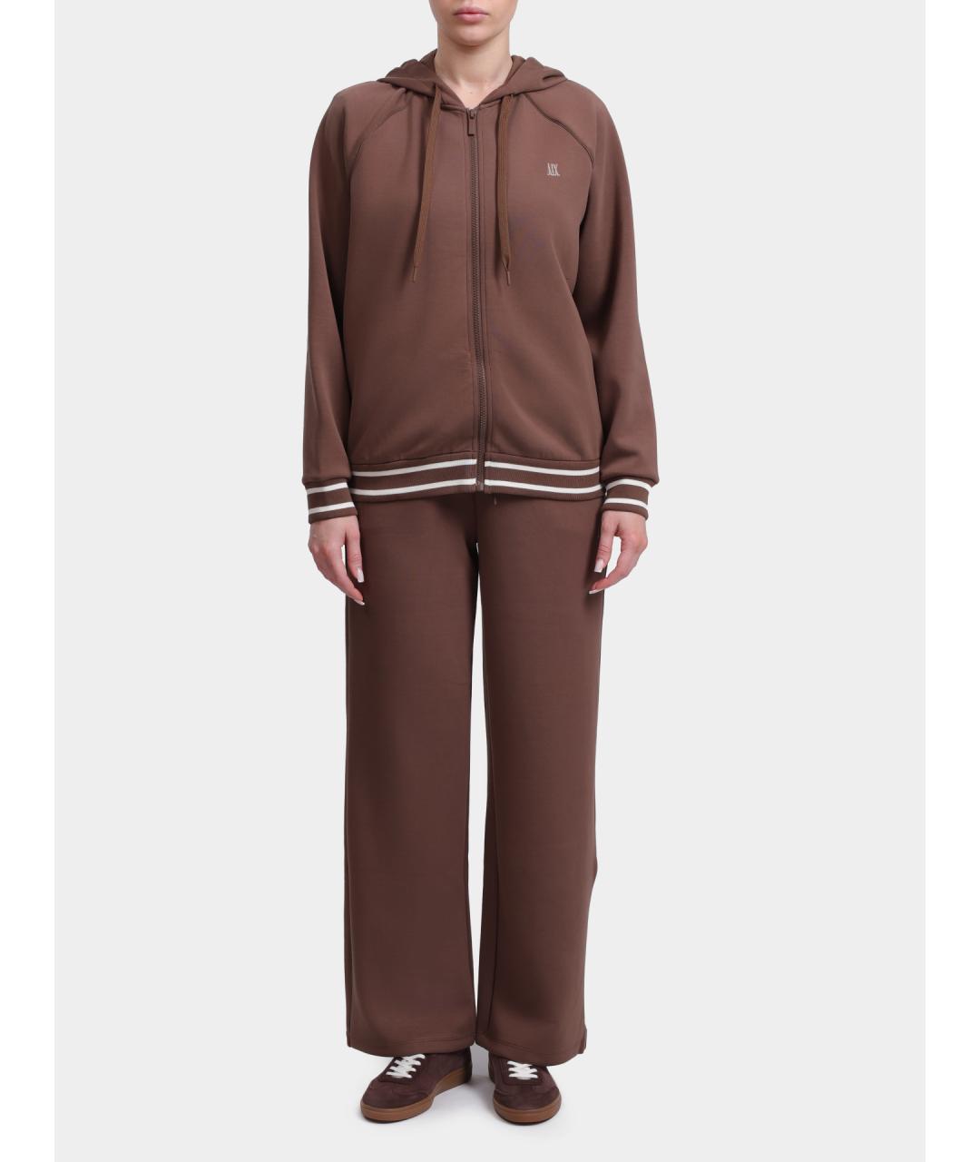 ARMANI EXCHANGE Коричневые прямые брюки, фото 2
