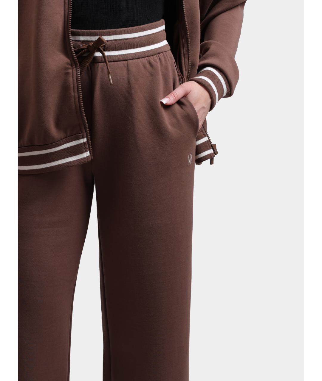 ARMANI EXCHANGE Коричневые прямые брюки, фото 4