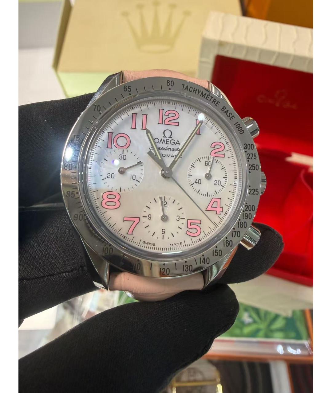OMEGA Серебряные часы, фото 2