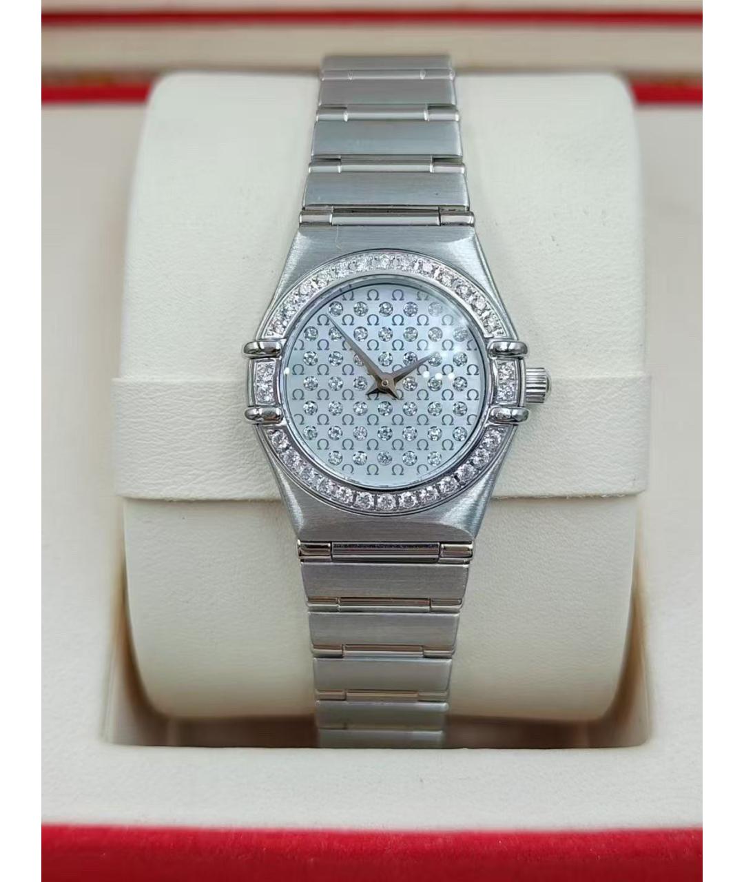 OMEGA Серебряные часы, фото 2