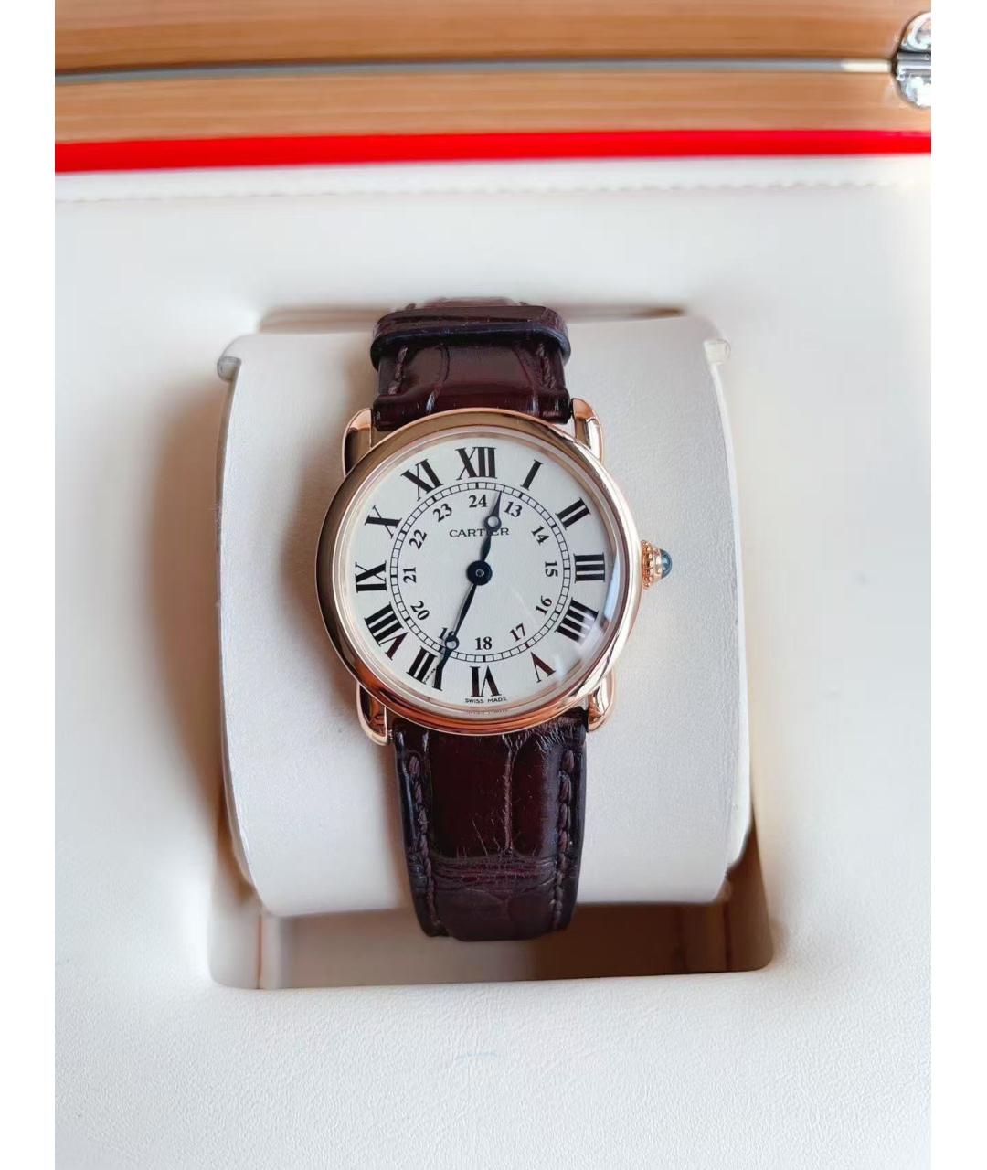 CARTIER Золотые часы из розового золота, фото 2