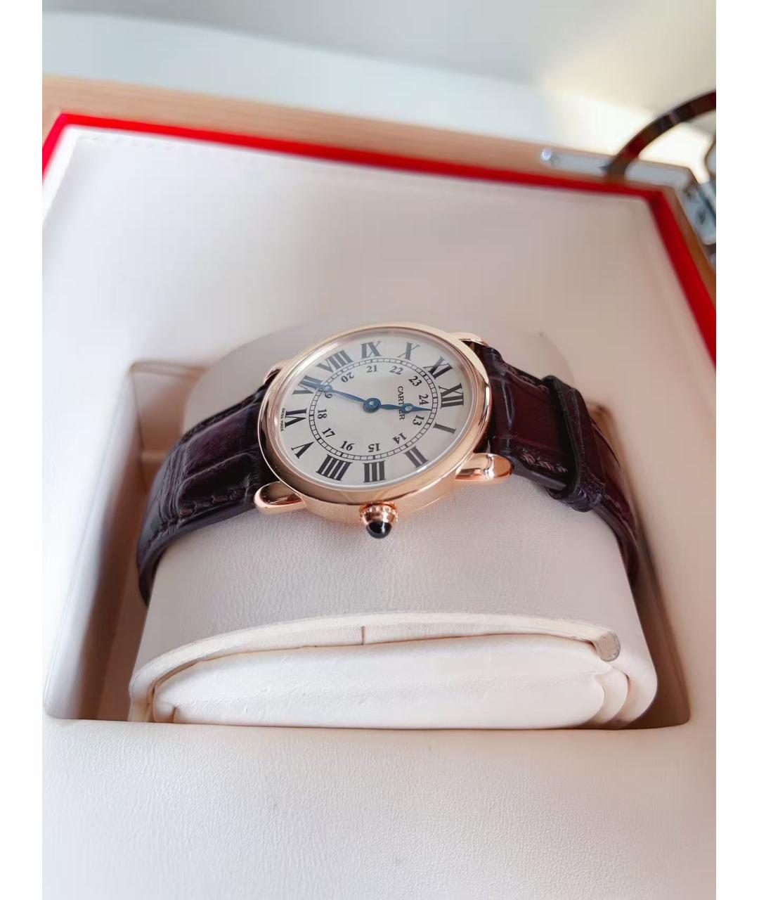 CARTIER Золотые часы из розового золота, фото 5