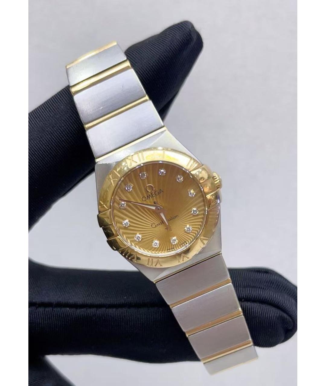 OMEGA Серебряные часы, фото 3