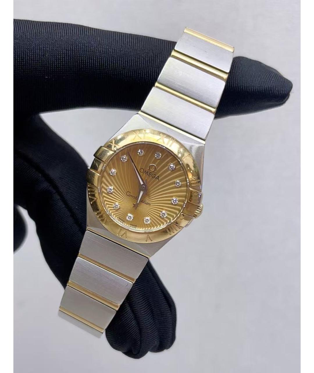 OMEGA Серебряные часы, фото 4