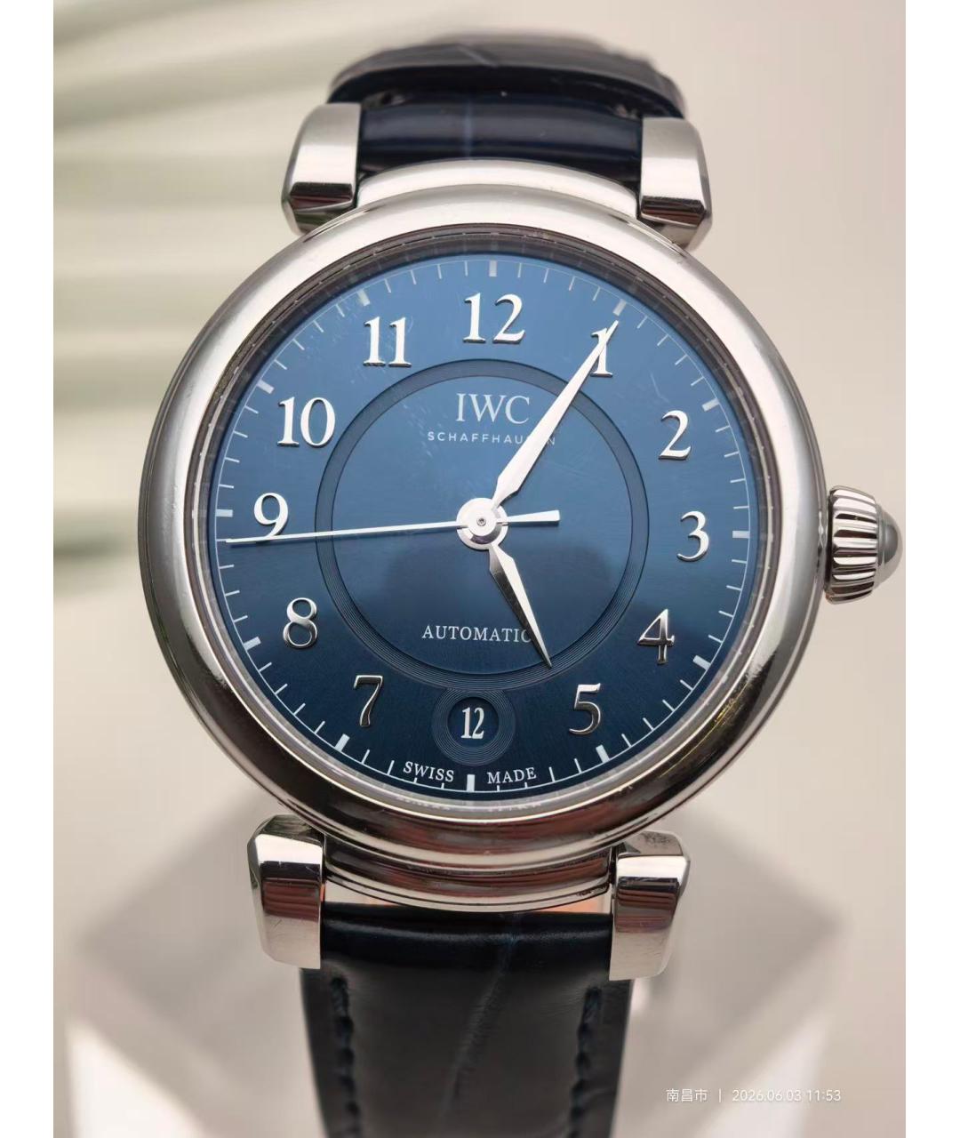 IWC Серебряные часы, фото 3