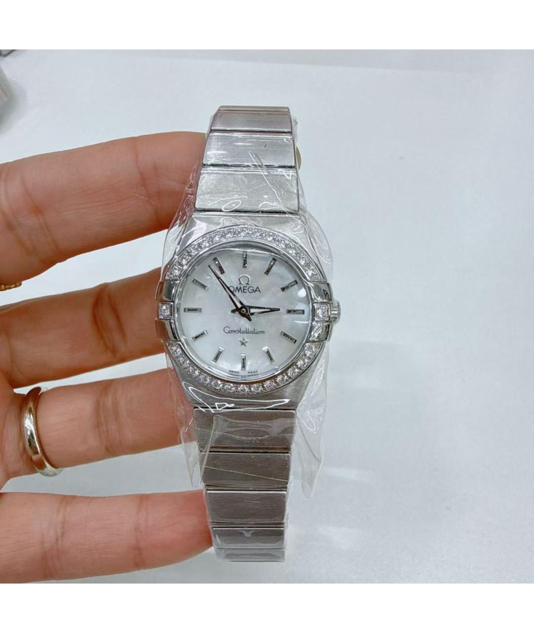 OMEGA Серебряные часы, фото 2