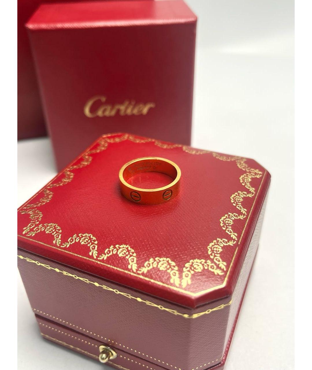 CARTIER Золотое кольцо из желтого золота, фото 3