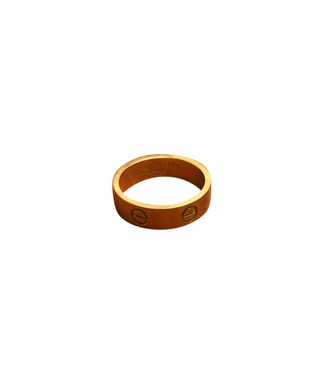 CARTIER Золотое кольцо из желтого золота, фото 1