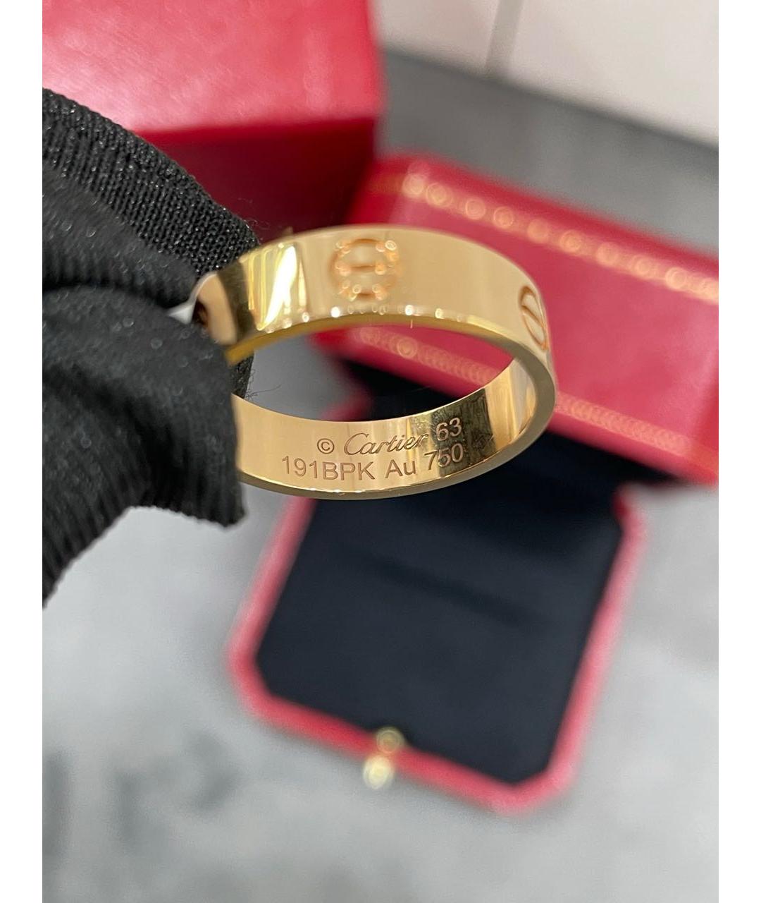 CARTIER Золотое кольцо из розового золота, фото 3