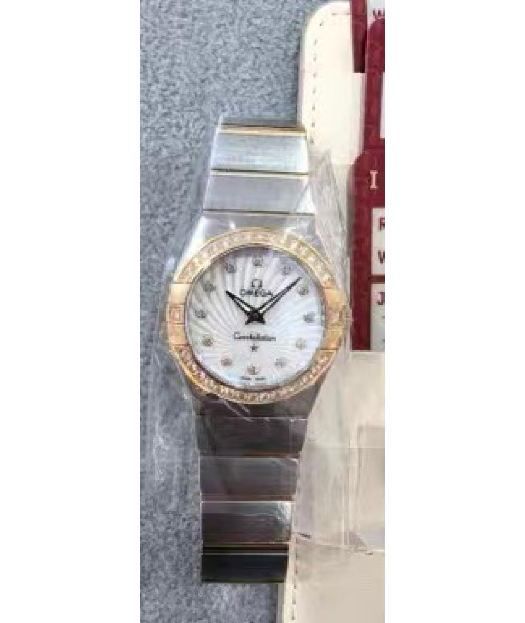 OMEGA Серебряные часы, фото 3