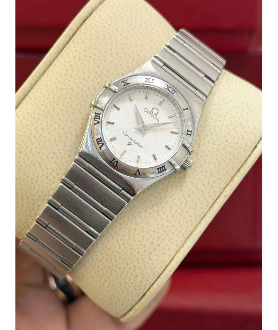 OMEGA Серебряные часы, фото 3
