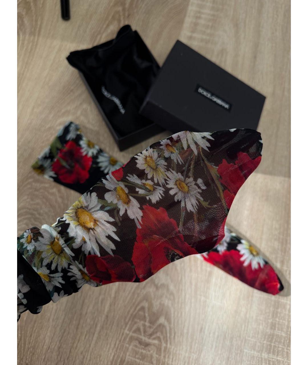 DOLCE&GABBANA Мульти носки, чулки и колготы, фото 4