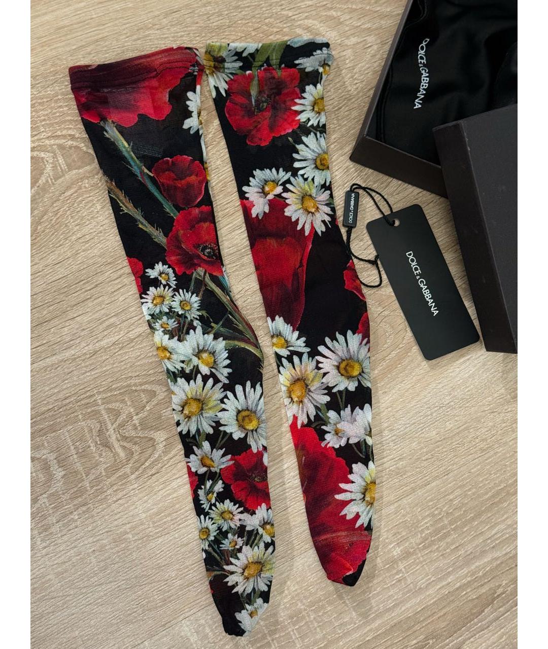 DOLCE&GABBANA Мульти носки, чулки и колготы, фото 6