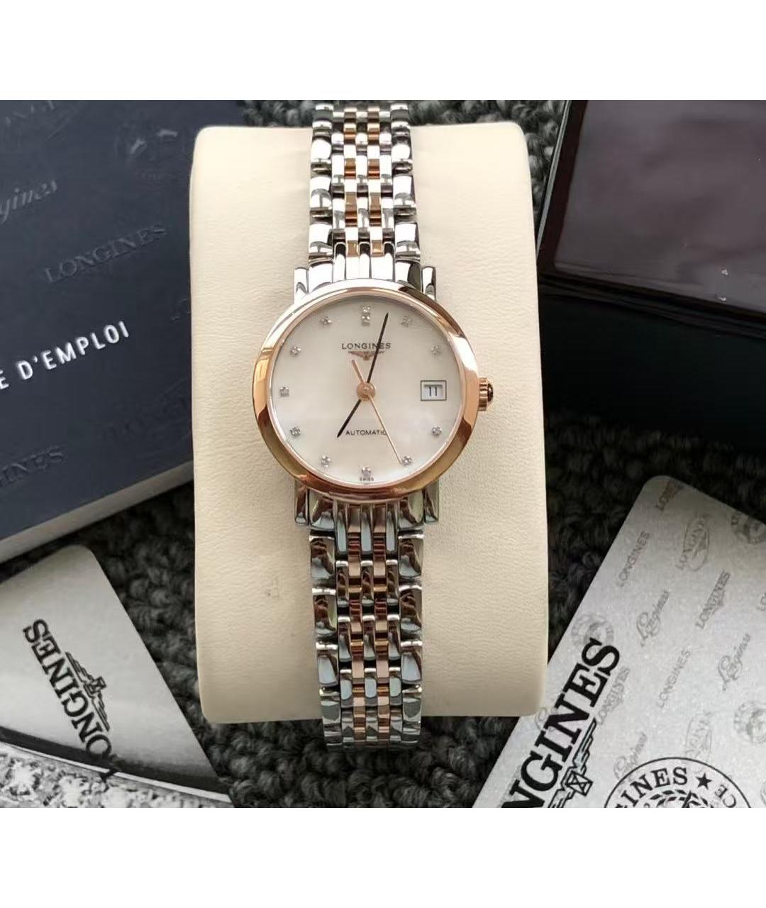 LONGINES Серебряные часы, фото 2