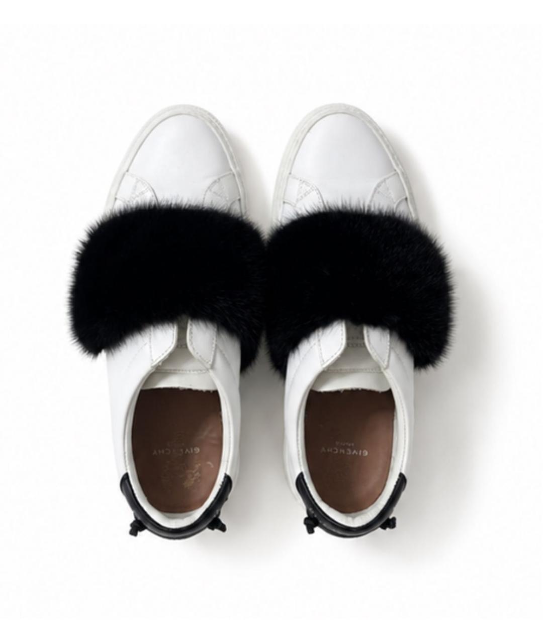 GIVENCHY Белые кожаные кеды, фото 3