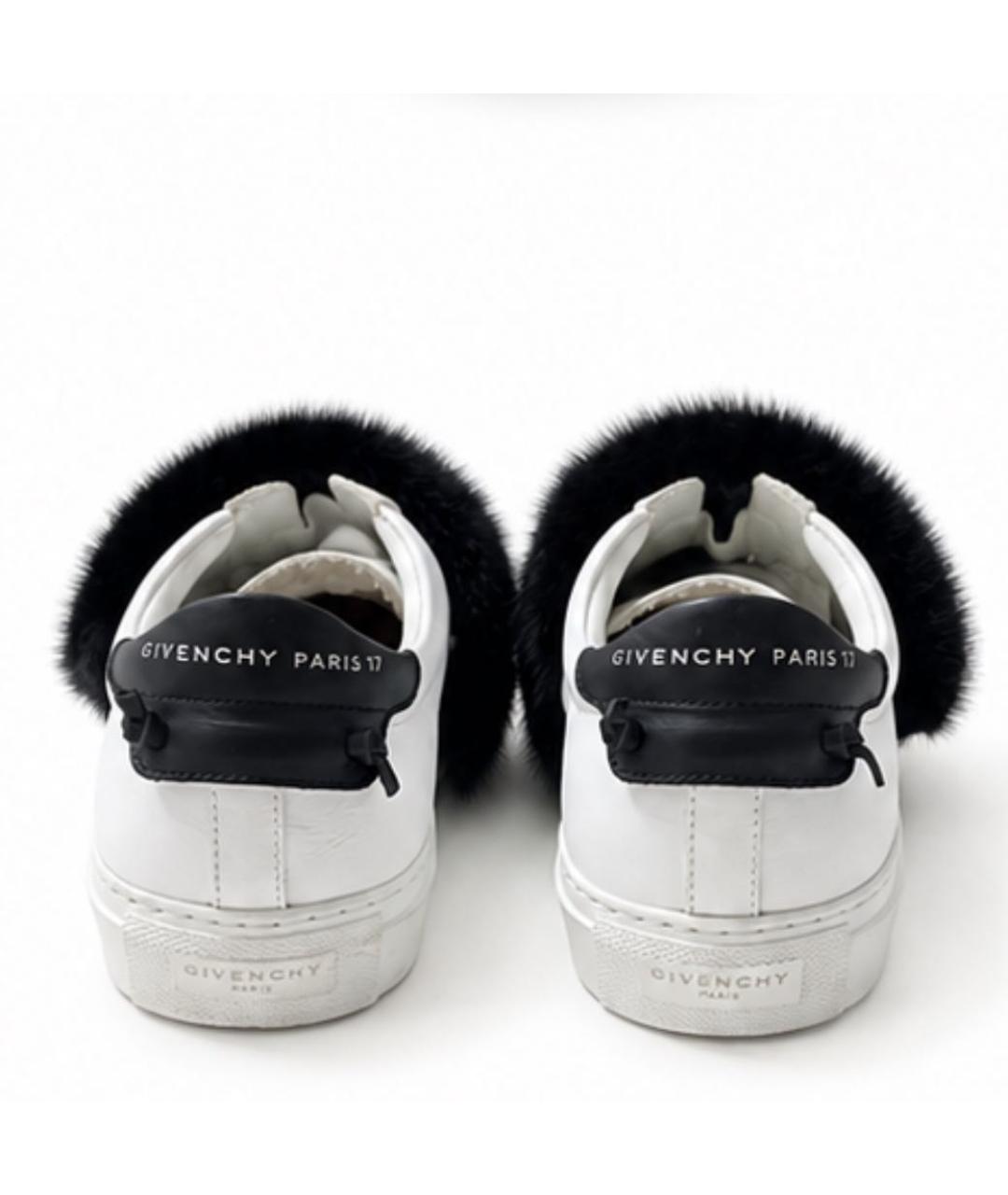 GIVENCHY Белые кожаные кеды, фото 4