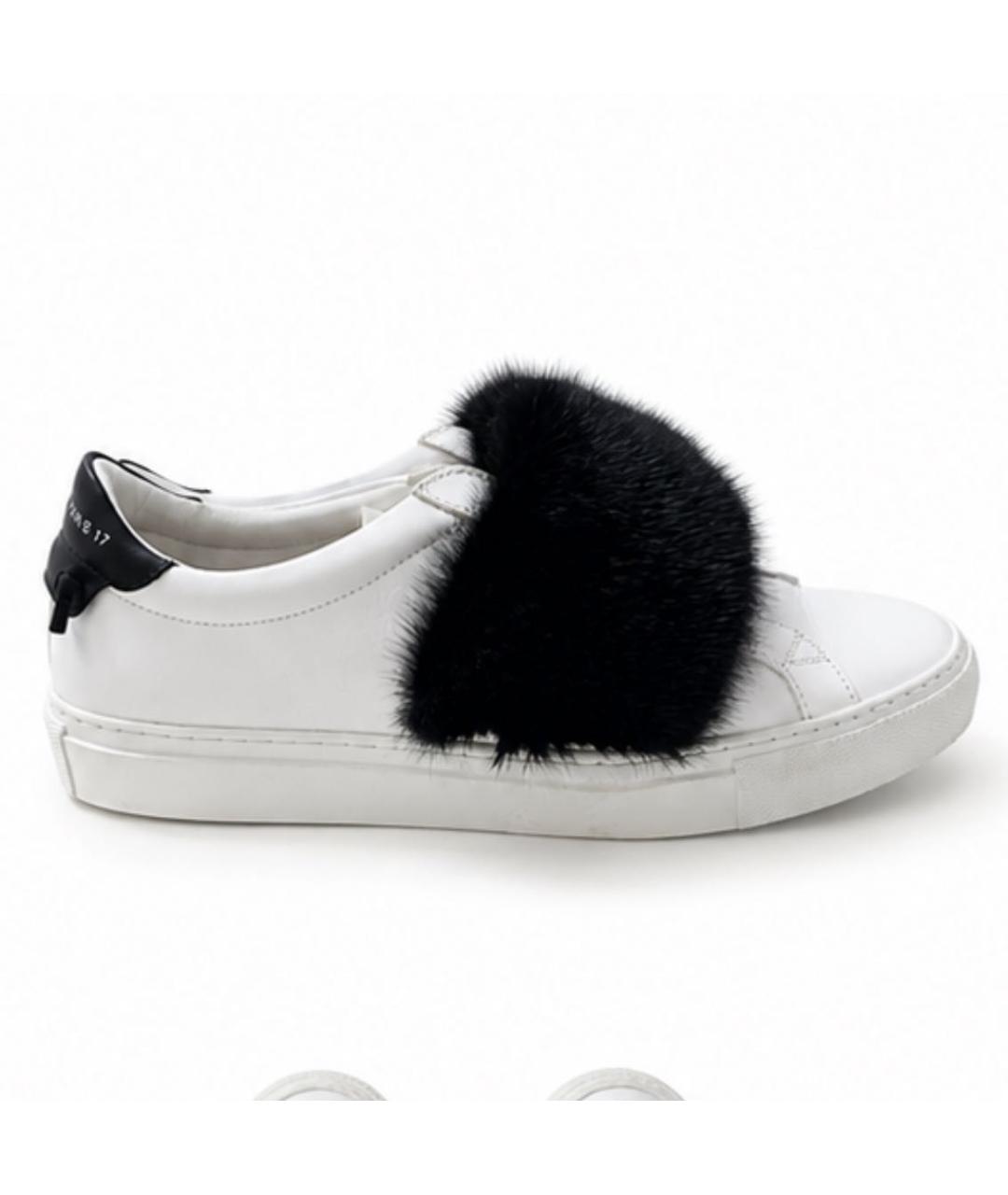GIVENCHY Белые кожаные кеды, фото 5