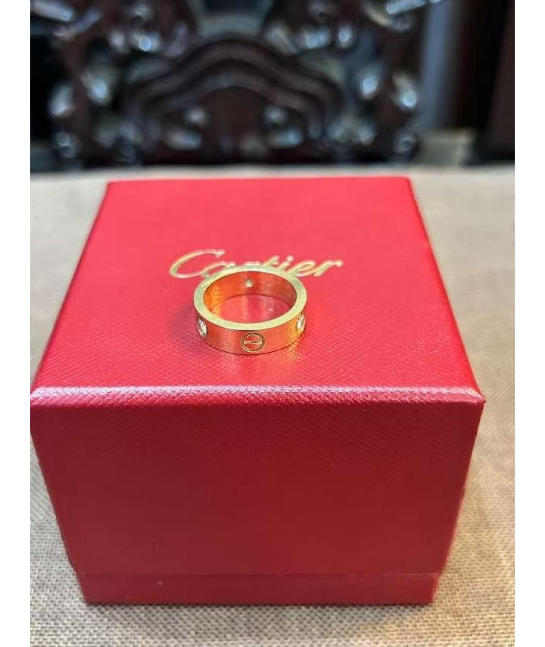 CARTIER Золотое кольцо из розового золота, фото 4