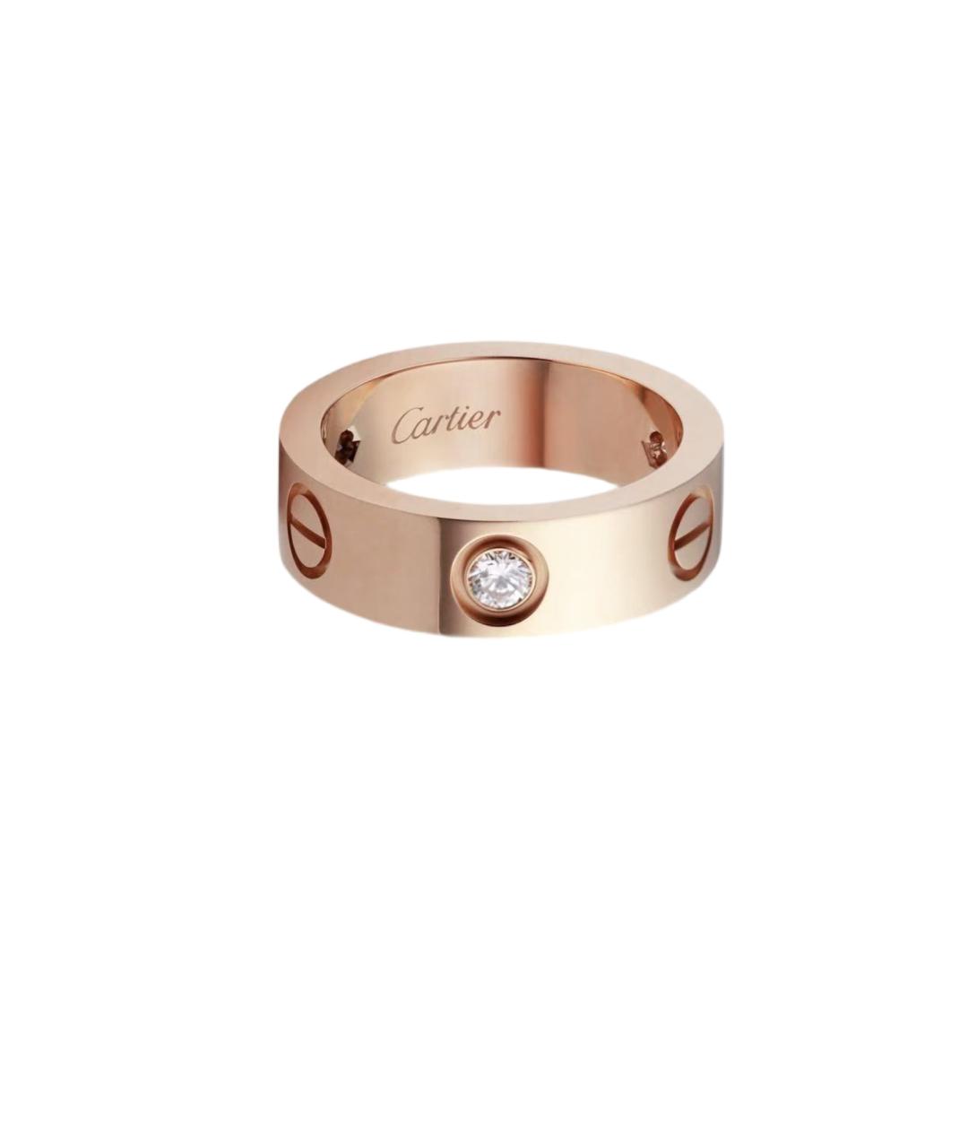 CARTIER Золотое кольцо из розового золота, фото 1