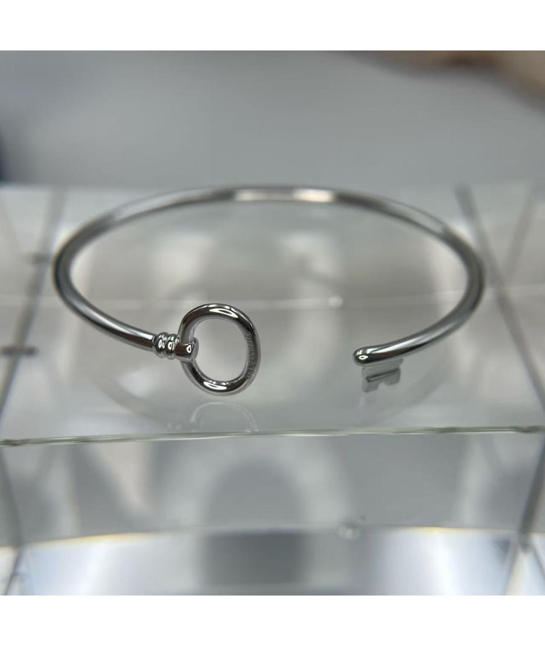 TIFFANY&CO Серебряный браслет из белого золота, фото 2