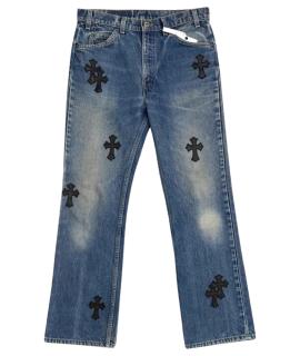 CHROME HEARTS Прямые джинсы