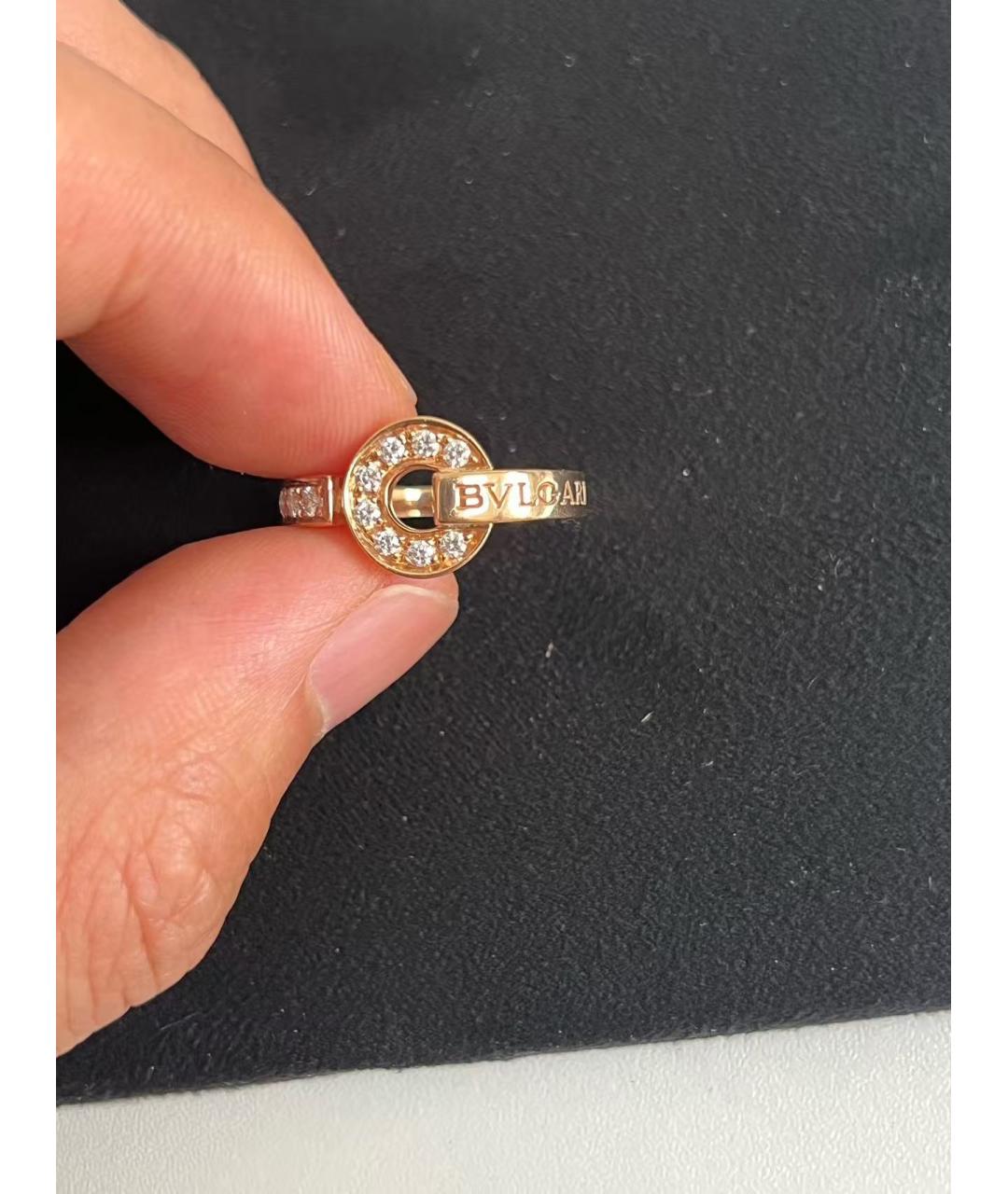 BVLGARI Золотое кольцо из розового золота, фото 4