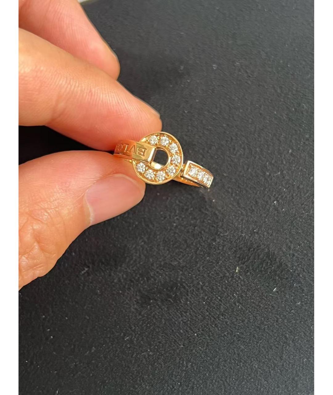 BVLGARI Золотое кольцо из розового золота, фото 2