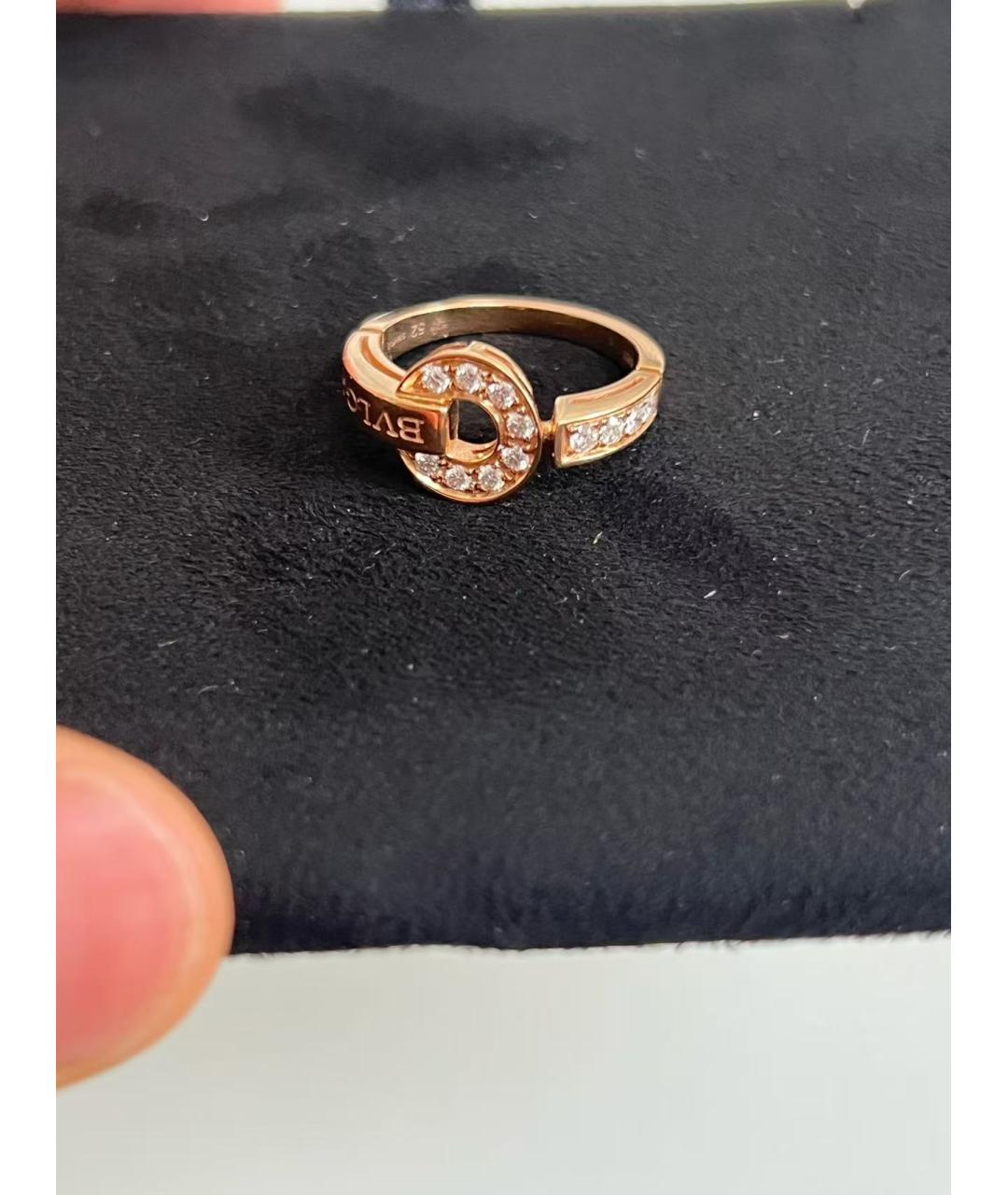 BVLGARI Золотое кольцо из розового золота, фото 3
