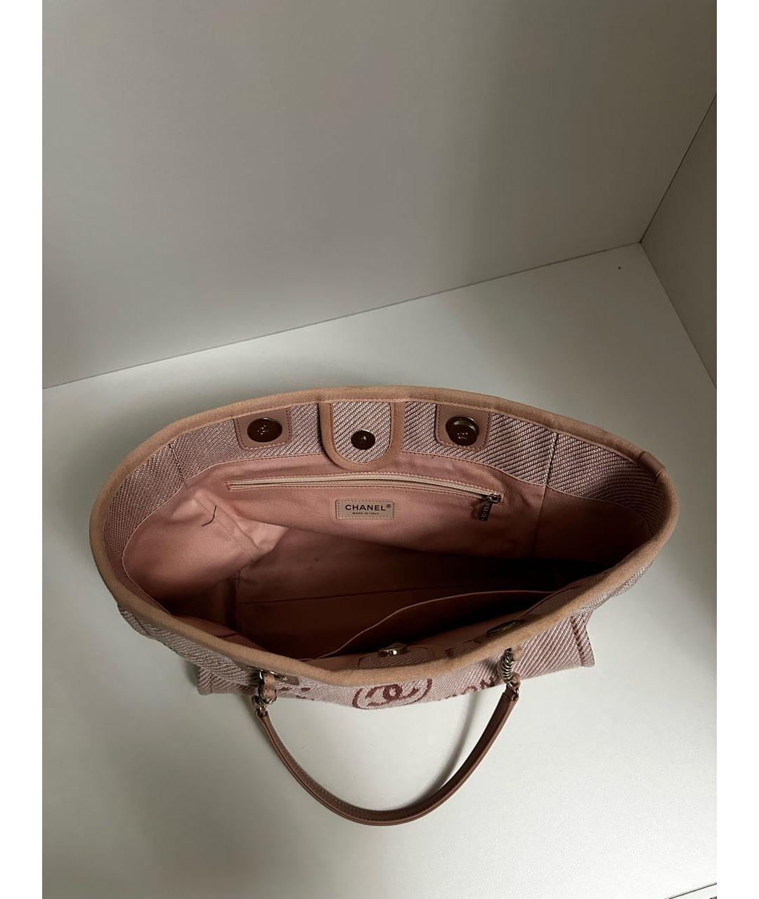 CHANEL Мульти тканевая пляжная сумка, фото 4
