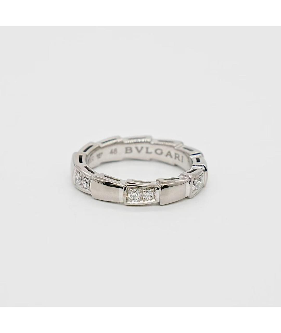 BVLGARI Серебряное кольцо из белого золота, фото 2