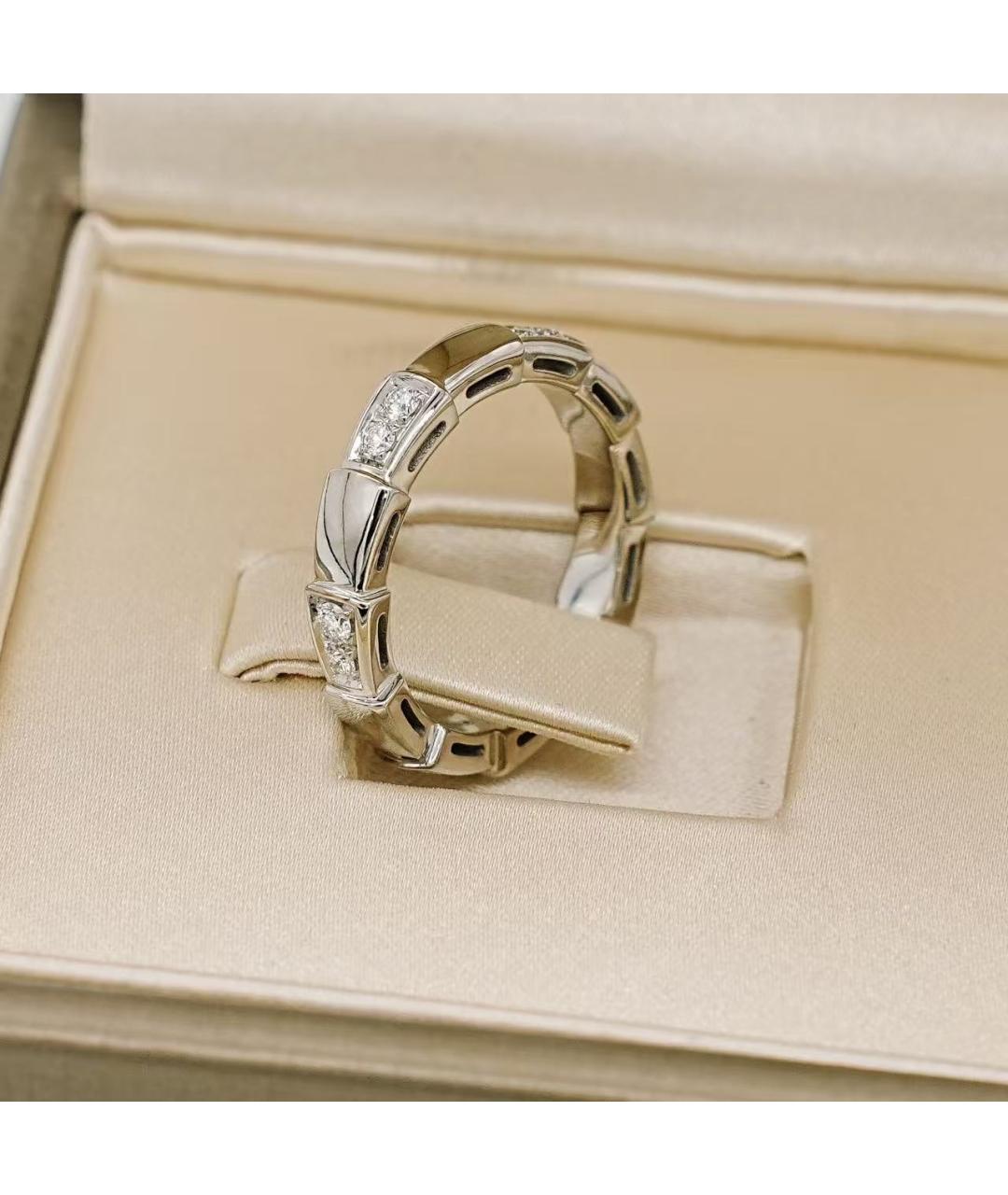 BVLGARI Серебряное кольцо из белого золота, фото 5