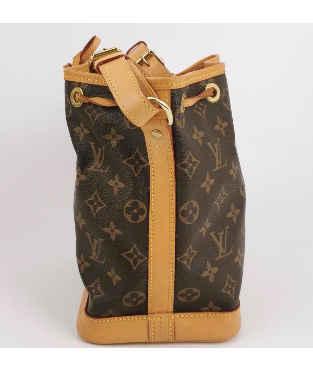 LOUIS VUITTON Коричневая сумка через плечо из искусственной кожи, фото 2