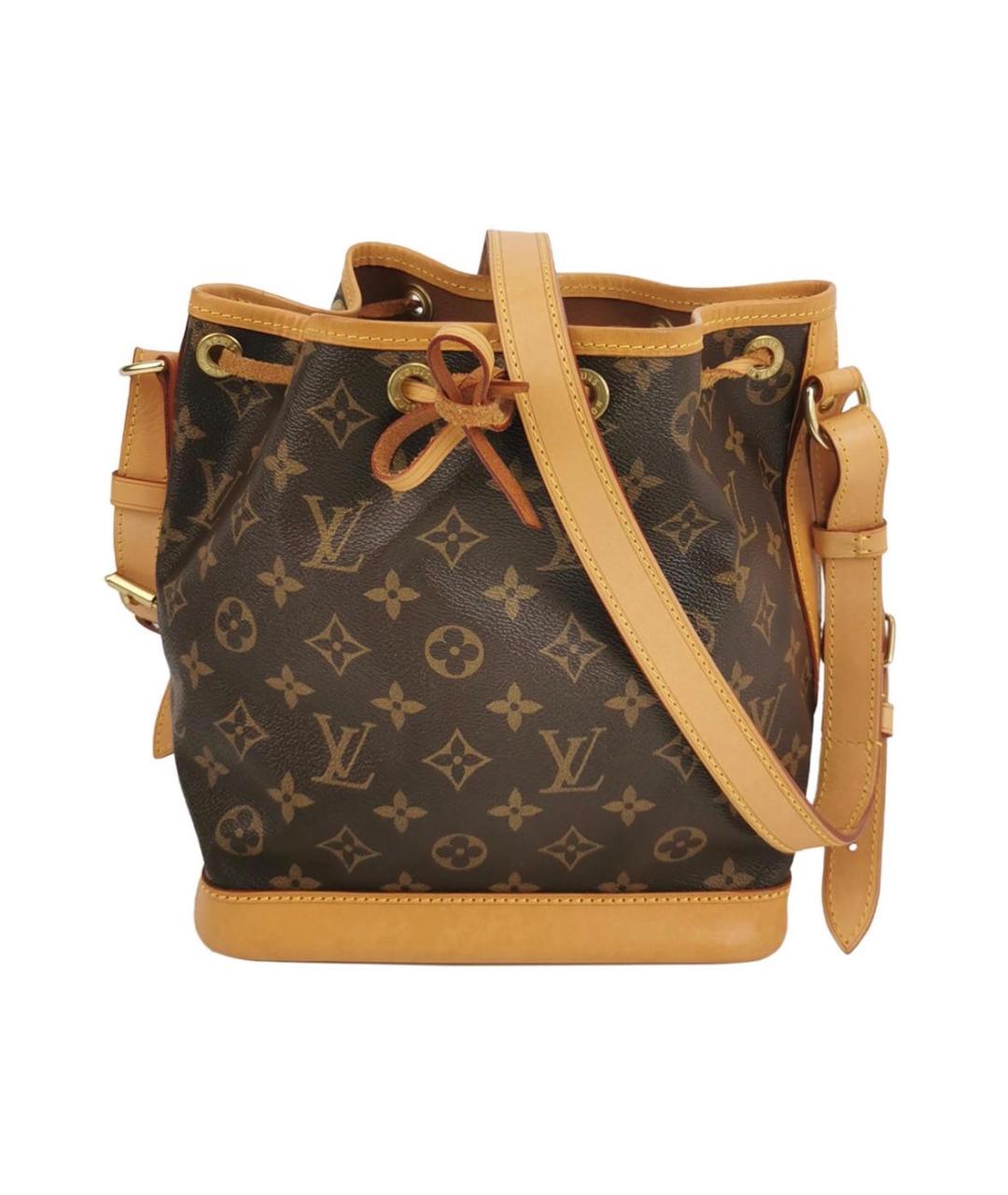 LOUIS VUITTON Коричневая сумка через плечо из искусственной кожи, фото 9