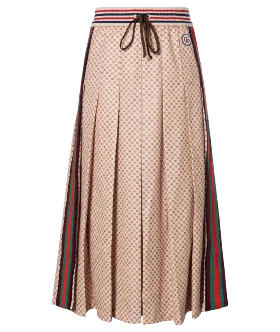 GUCCI Мульти юбка макси, фото 1