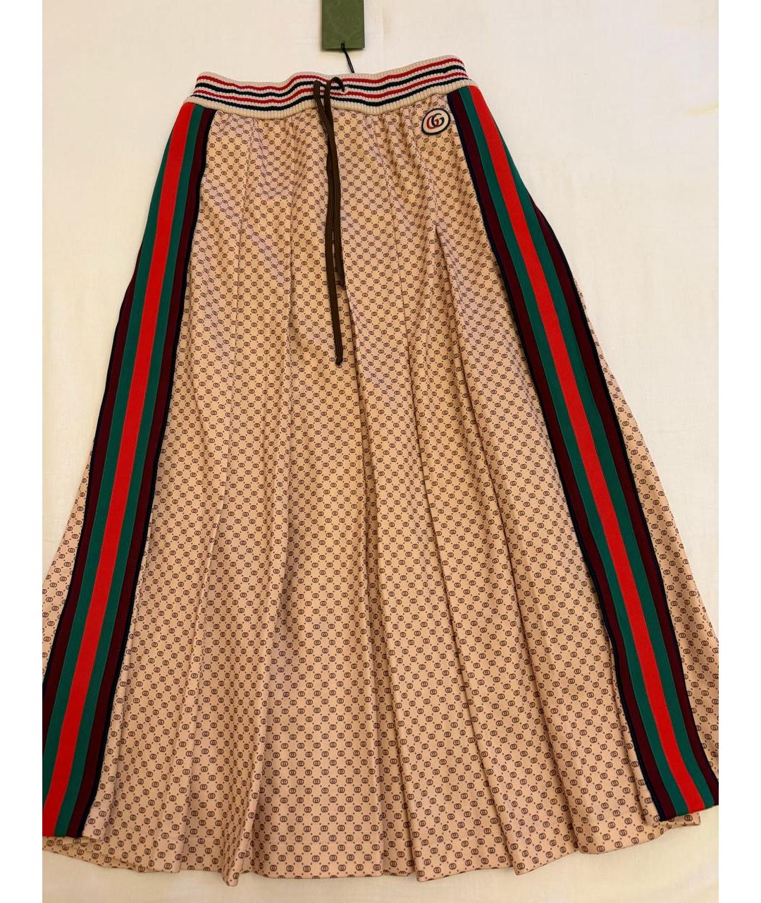 GUCCI Мульти юбка макси, фото 2