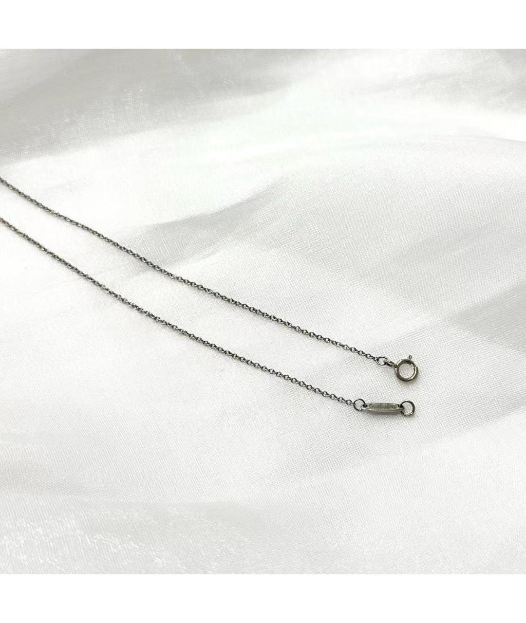TIFFANY&CO Серебряное колье из белого золота, фото 5