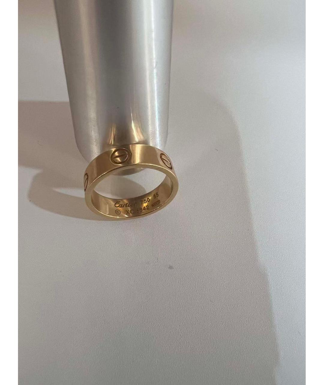 CARTIER Золотое кольцо из розового золота, фото 2