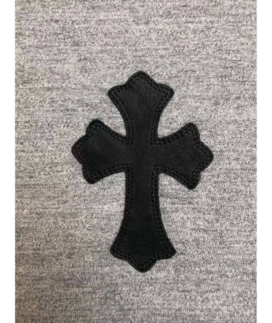 CHROME HEARTS Серая футболка, фото 2