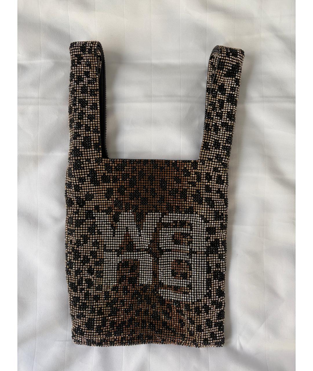 ALEXANDER WANG Коричневая кожаная сумка тоут, фото 2