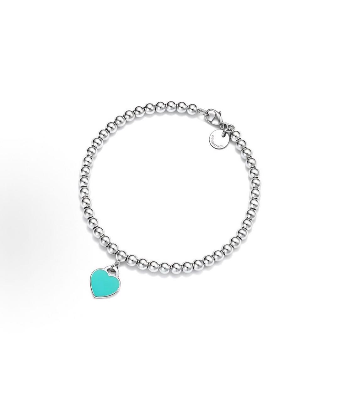 TIFFANY&CO Серебряный серебряный браслет, фото 4