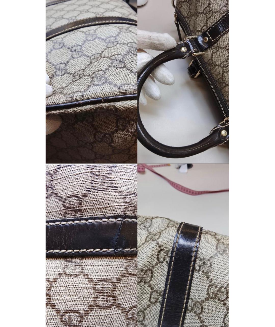 GUCCI Бежевая дорожная/спортивная сумка, фото 7