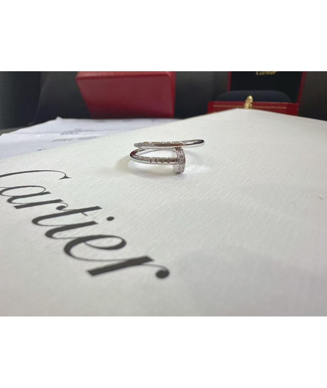 CARTIER Серебряное кольцо из белого золота, фото 2