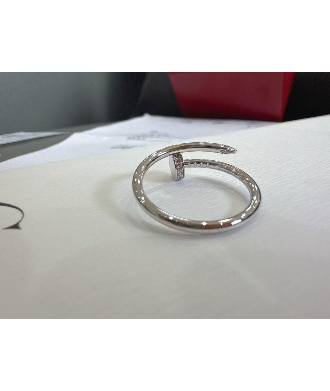 CARTIER Серебряное кольцо из белого золота, фото 4