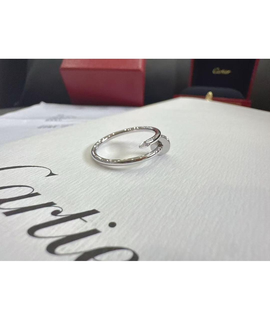 CARTIER Серебряное кольцо из белого золота, фото 3