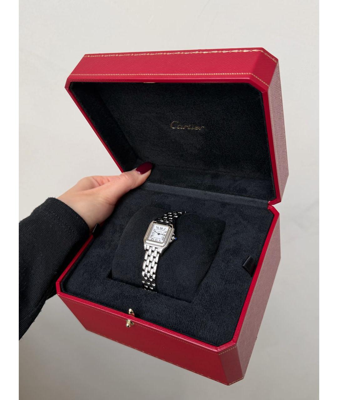 CARTIER Серебряные часы, фото 4