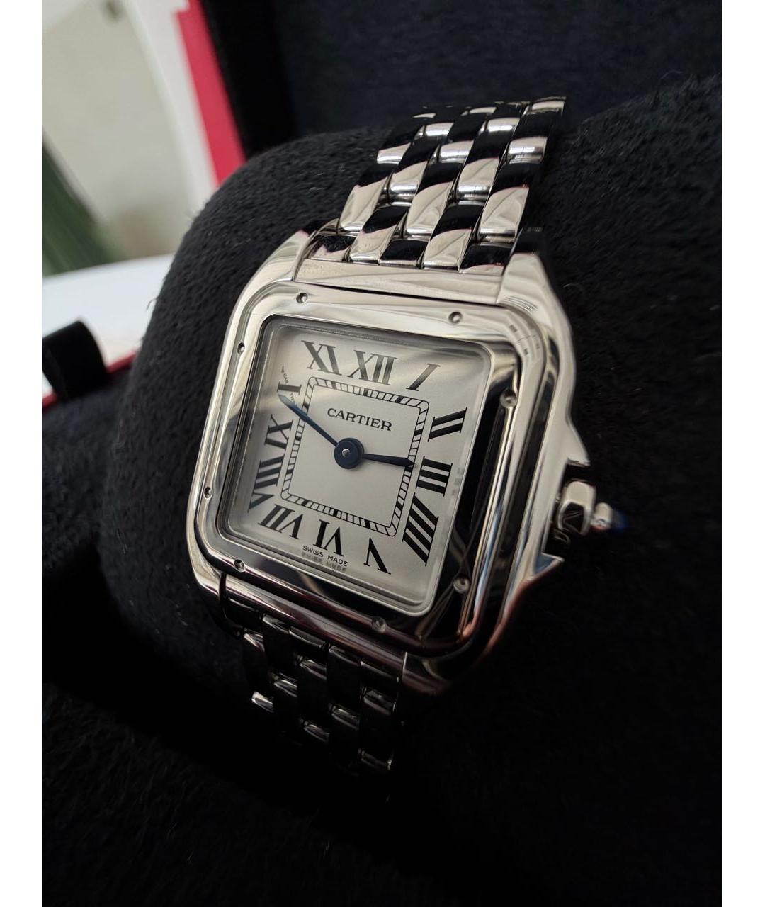 CARTIER Серебряные часы, фото 6