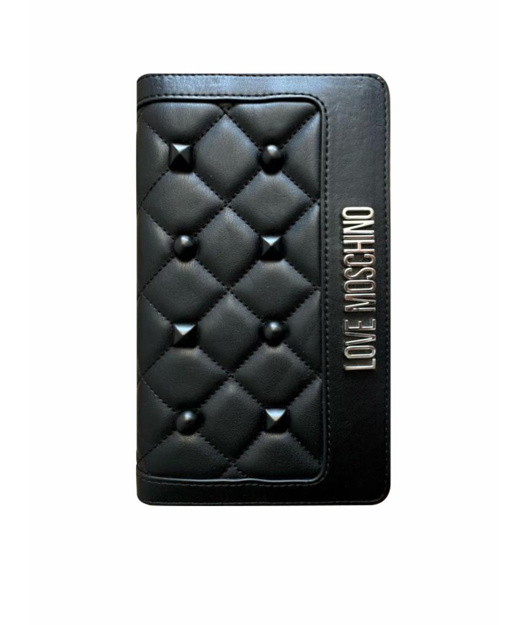 TRUSSARDI Черная сумка через плечо из искусственной кожи, фото 1