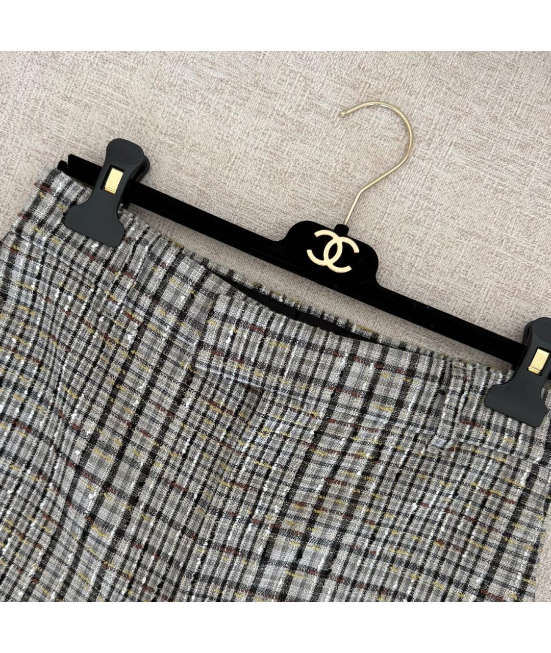 CHANEL Хлопковые брюки широкие, фото 3